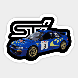 Colin McRae WRC Impreza Sticker